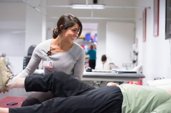 Students in class at Pacific's School of Health Sciences