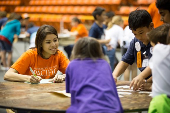 volunteer at math steeplechase