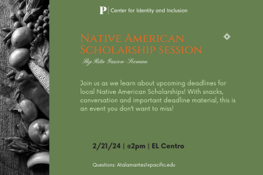 Native American Scholarships Session