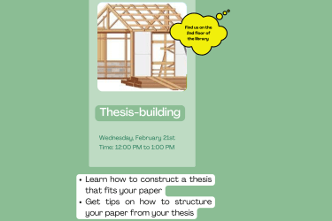 thesis-building workshop