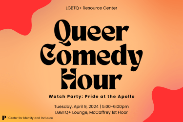 Queer Comedy Hour Watch Party: Pride at the Apollo 